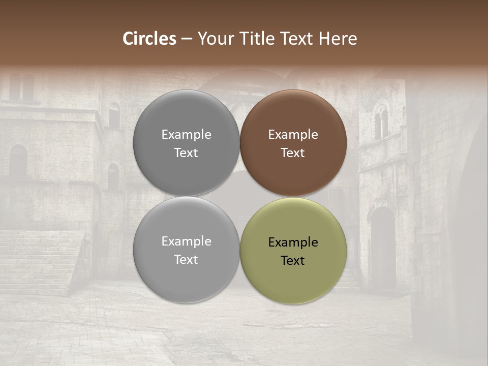 Mysterious Old Europe PowerPoint Template