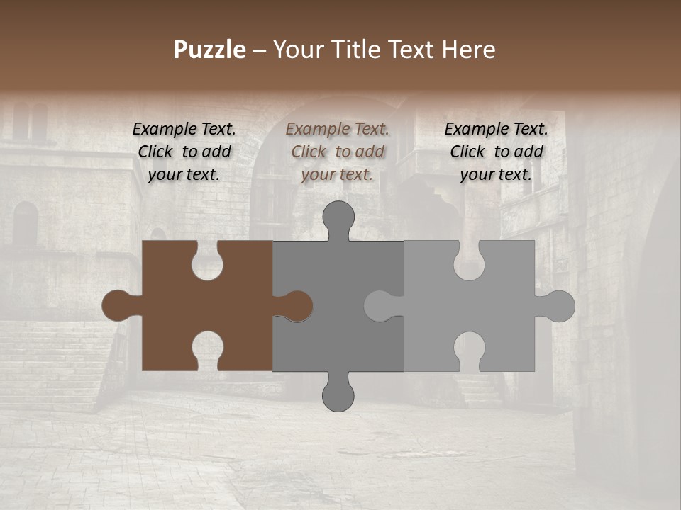 Mysterious Old Europe PowerPoint Template