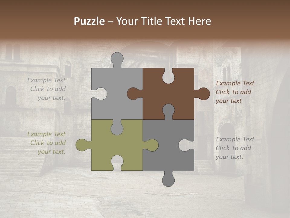 Mysterious Old Europe PowerPoint Template