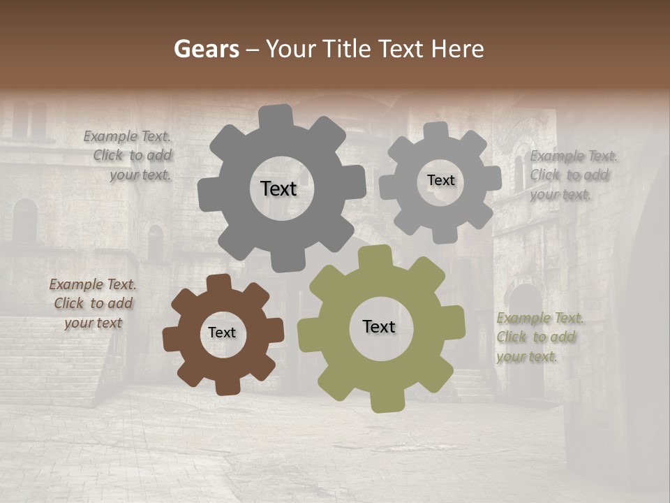 Mysterious Old Europe PowerPoint Template