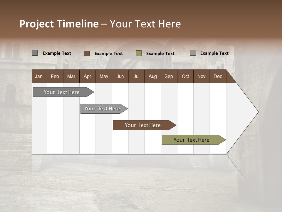 Mysterious Old Europe PowerPoint Template