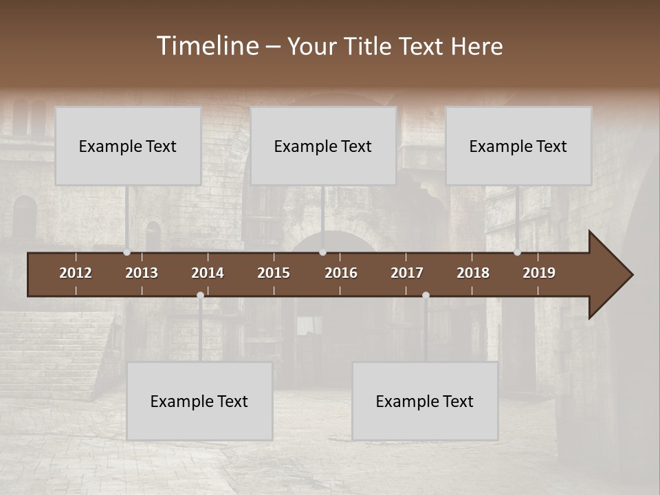 Mysterious Old Europe PowerPoint Template