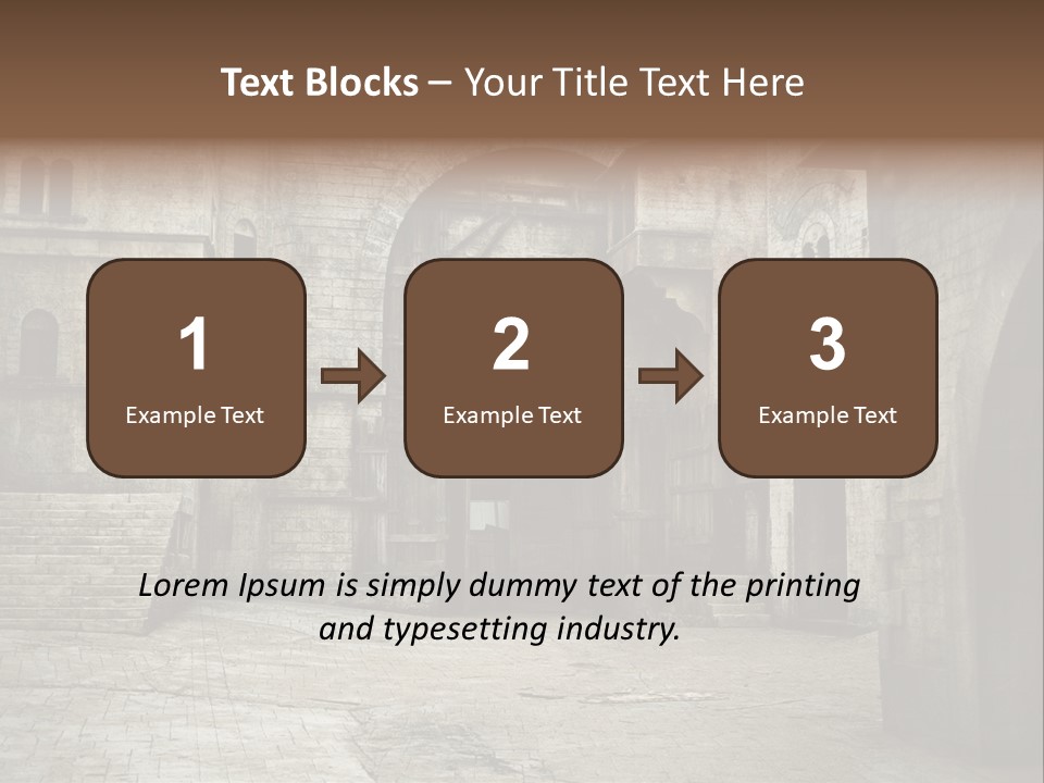 Mysterious Old Europe PowerPoint Template