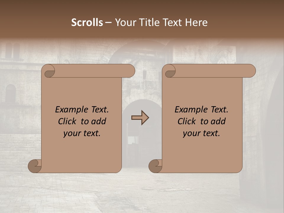 Mysterious Old Europe PowerPoint Template