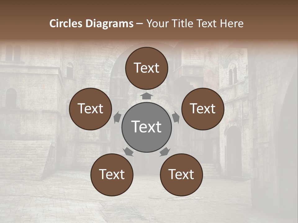 Mysterious Old Europe PowerPoint Template