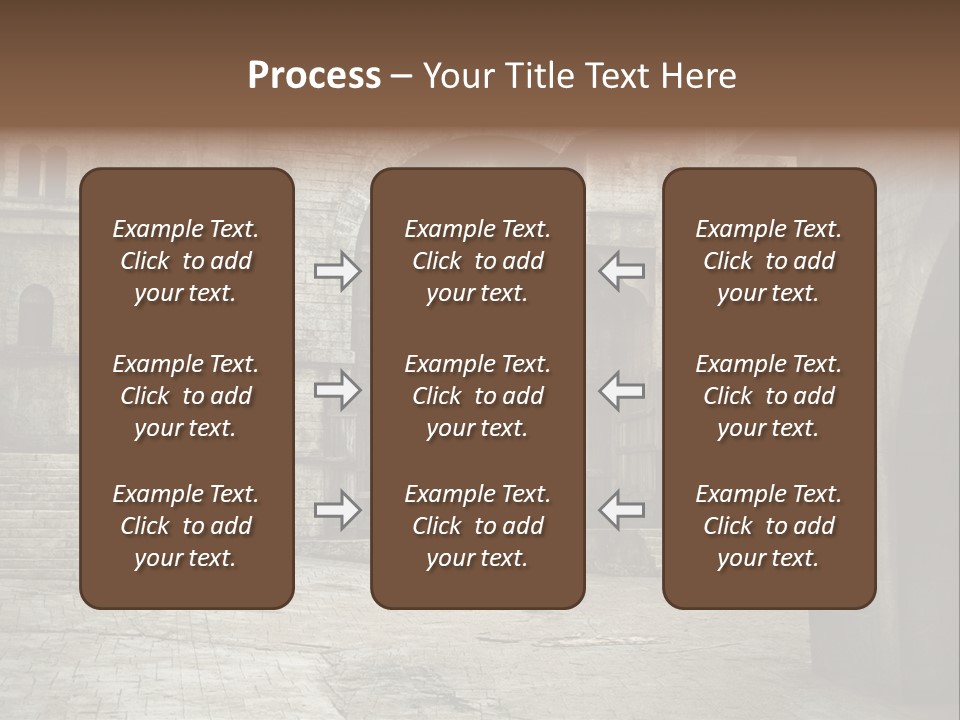 Mysterious Old Europe PowerPoint Template