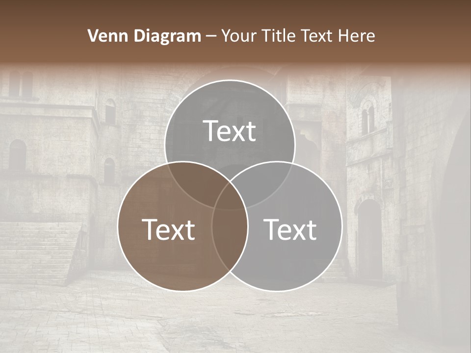 Mysterious Old Europe PowerPoint Template