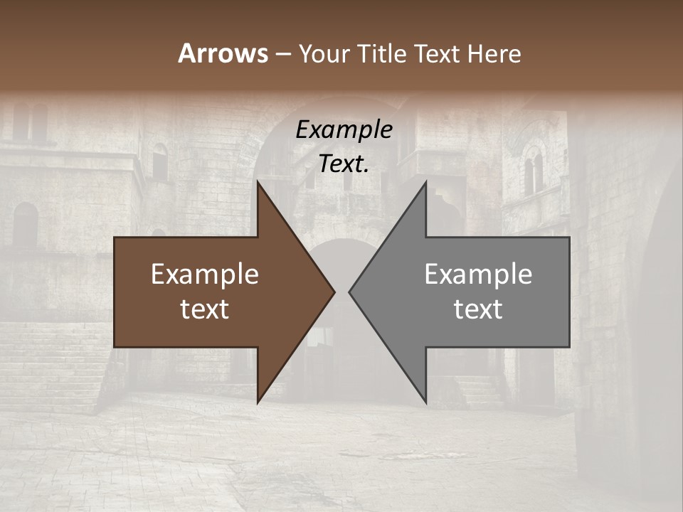 Mysterious Old Europe PowerPoint Template