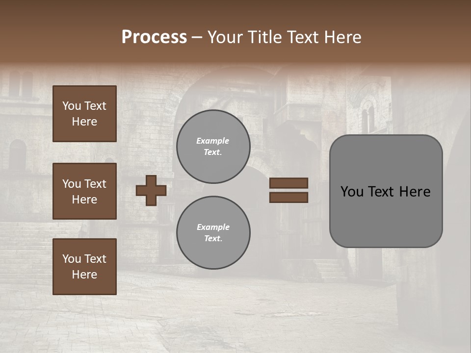 Mysterious Old Europe PowerPoint Template