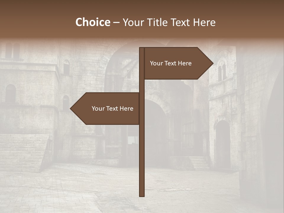 Mysterious Old Europe PowerPoint Template