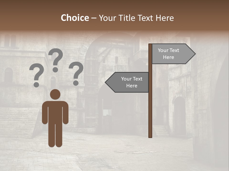 Mysterious Old Europe PowerPoint Template