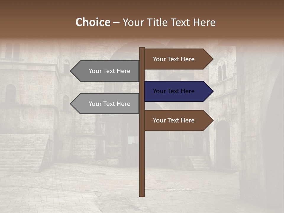 Mysterious Old Europe PowerPoint Template