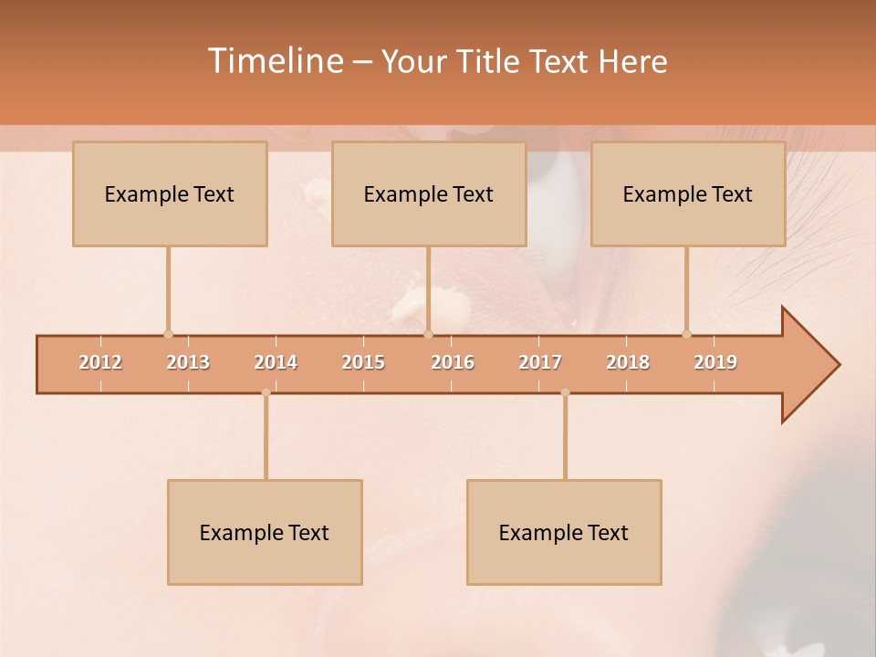Isolated Cute Closeup PowerPoint Template