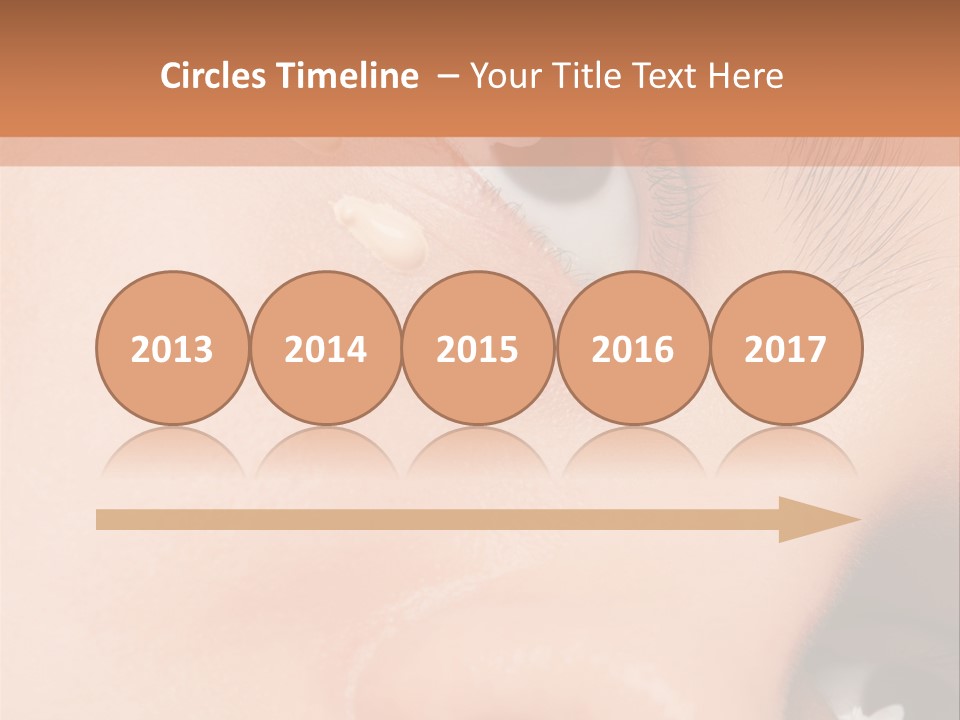 Isolated Cute Closeup PowerPoint Template