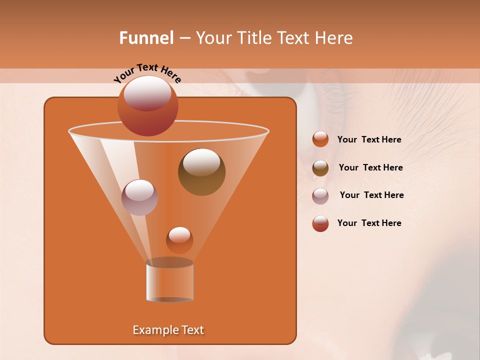 Isolated Cute Closeup PowerPoint Template