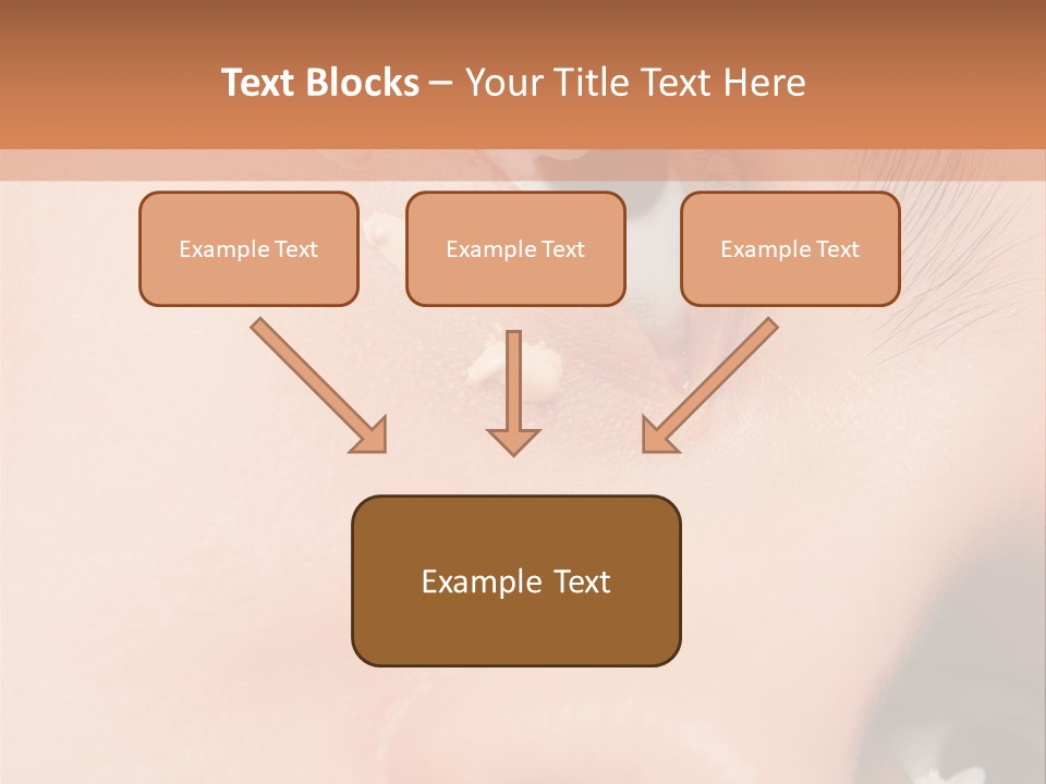 Isolated Cute Closeup PowerPoint Template