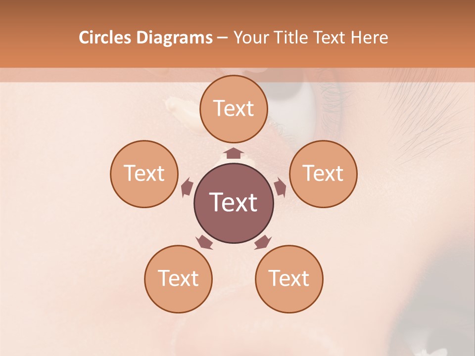 Isolated Cute Closeup PowerPoint Template