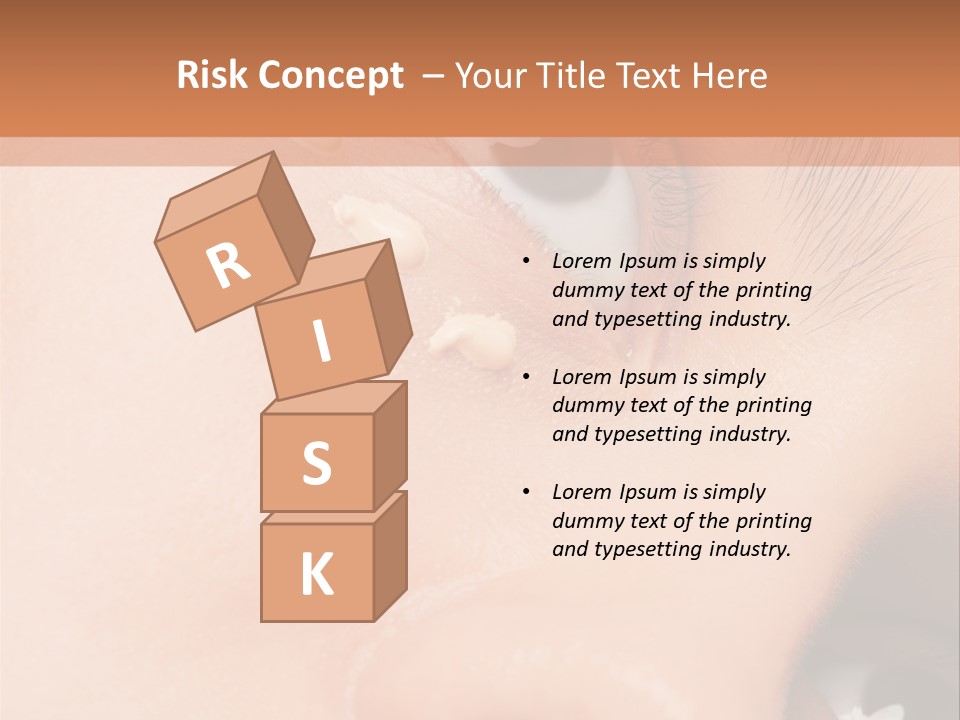 Isolated Cute Closeup PowerPoint Template