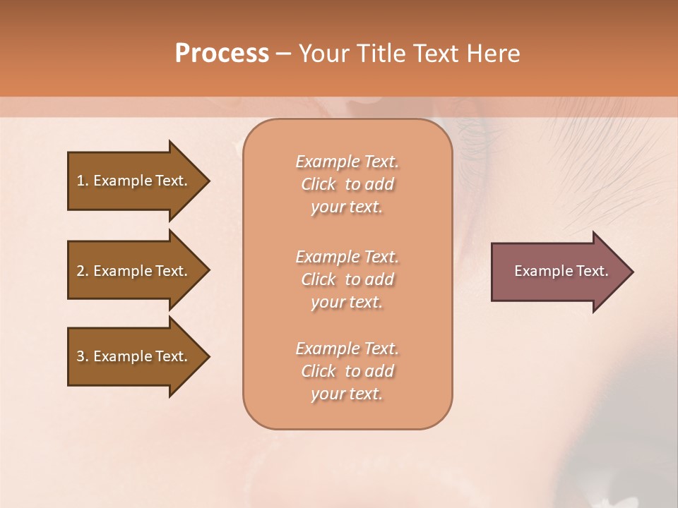 Isolated Cute Closeup PowerPoint Template