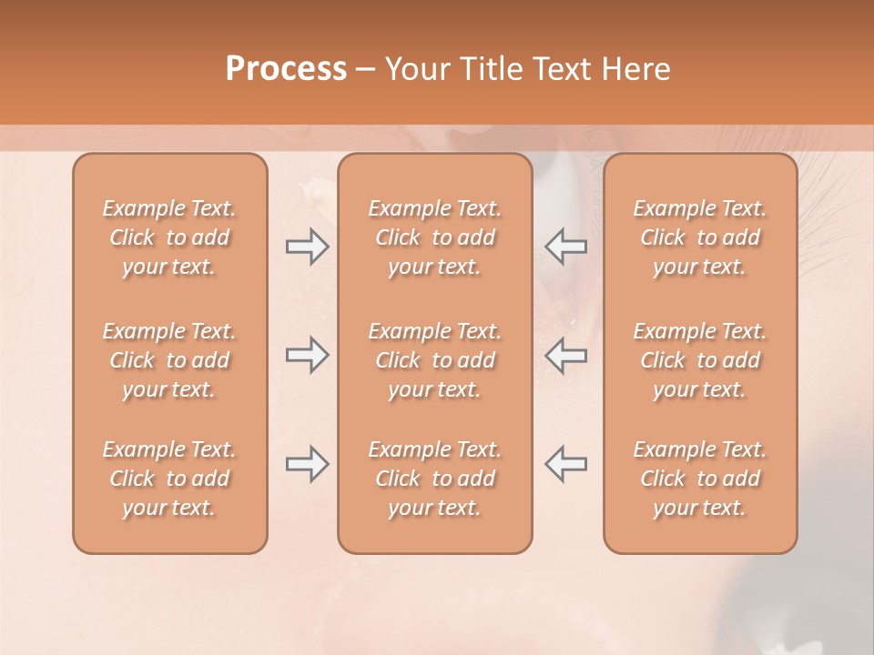 Isolated Cute Closeup PowerPoint Template