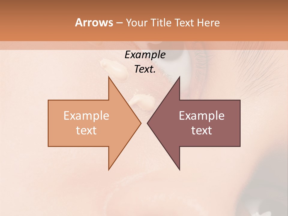 Isolated Cute Closeup PowerPoint Template