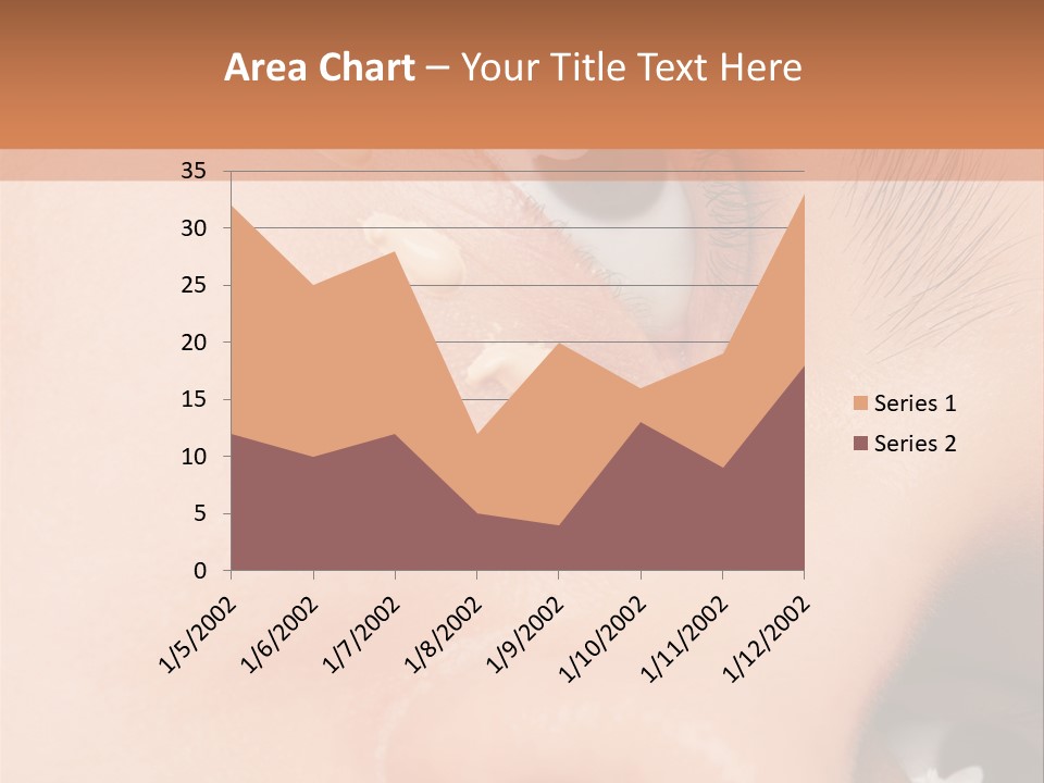Isolated Cute Closeup PowerPoint Template