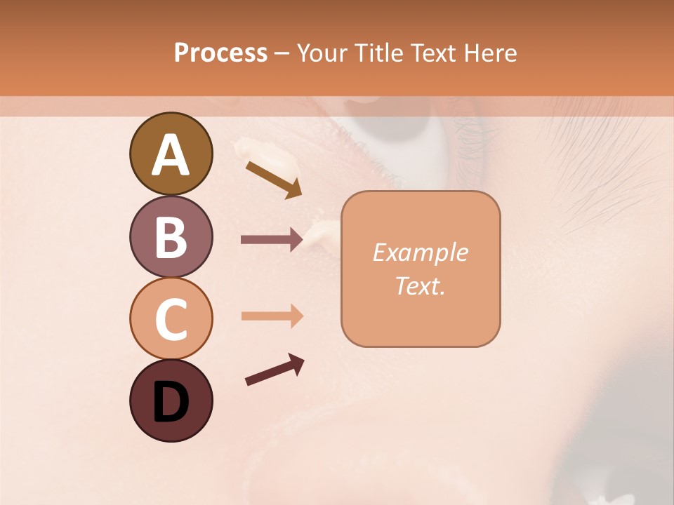 Isolated Cute Closeup PowerPoint Template