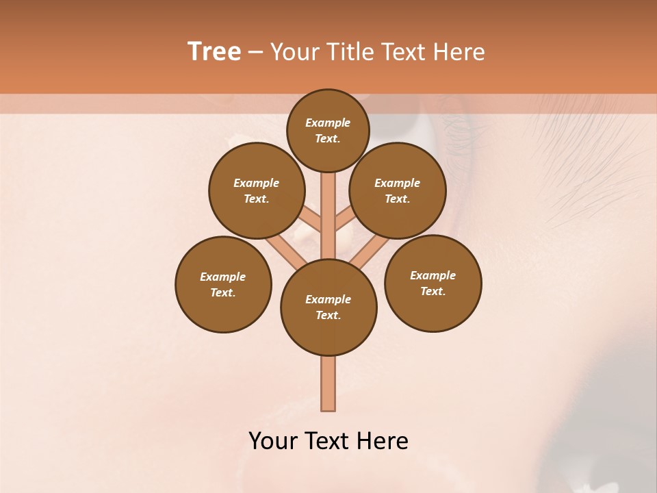 Isolated Cute Closeup PowerPoint Template