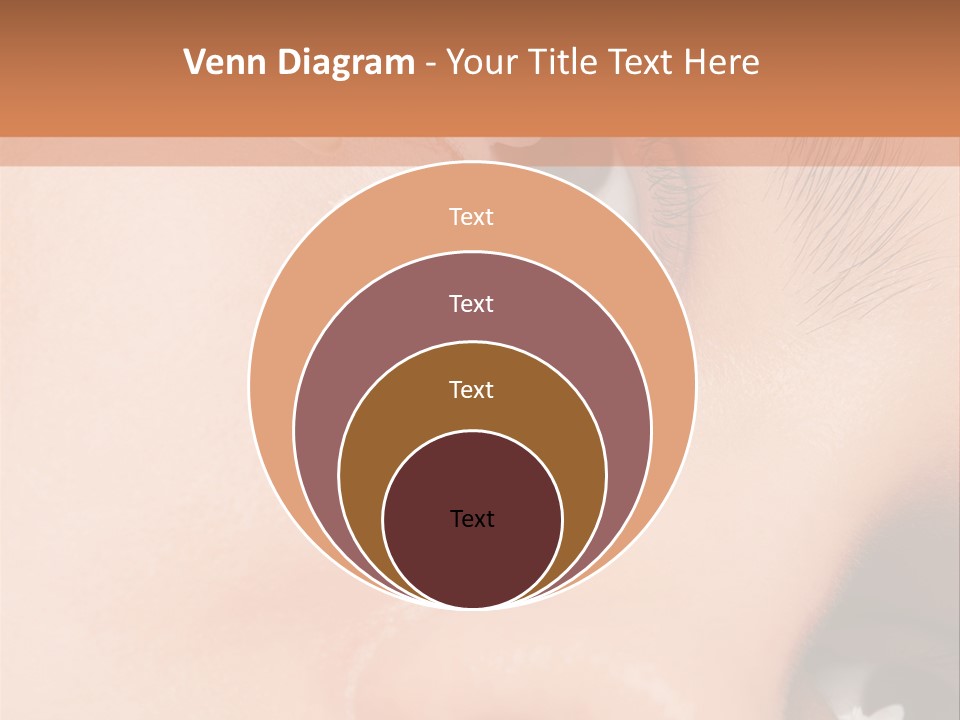 Isolated Cute Closeup PowerPoint Template