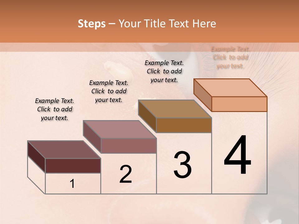 Isolated Cute Closeup PowerPoint Template
