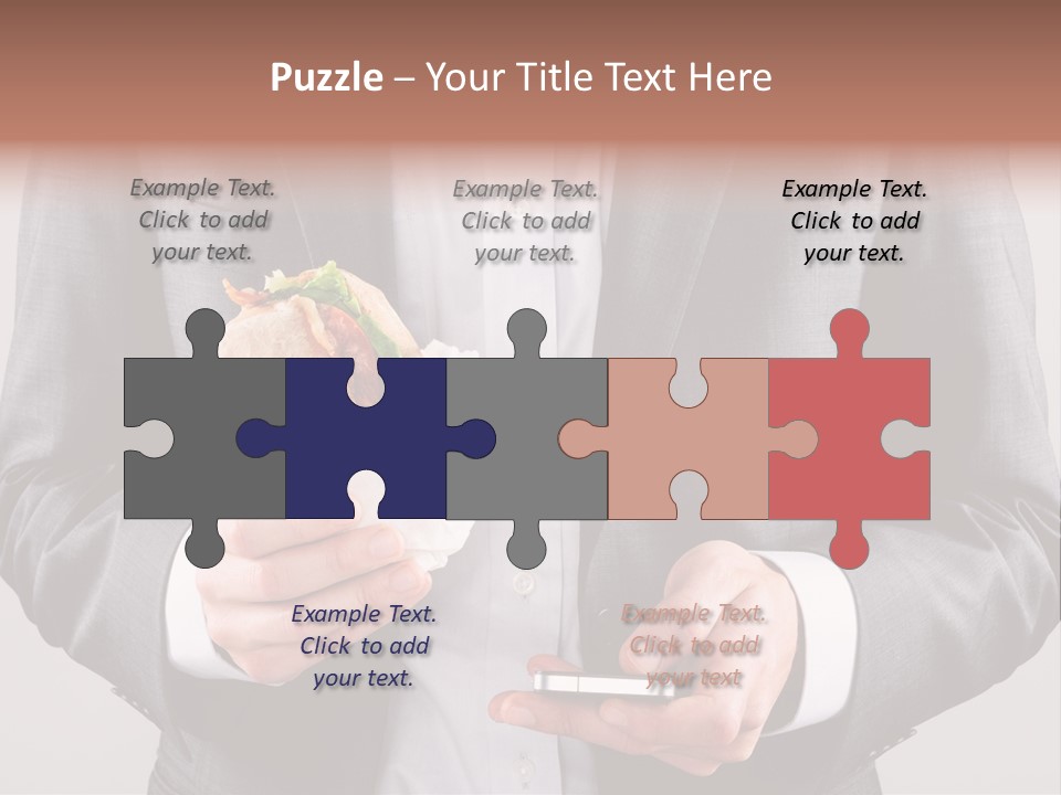 Screen Lunch Lettuce PowerPoint Template