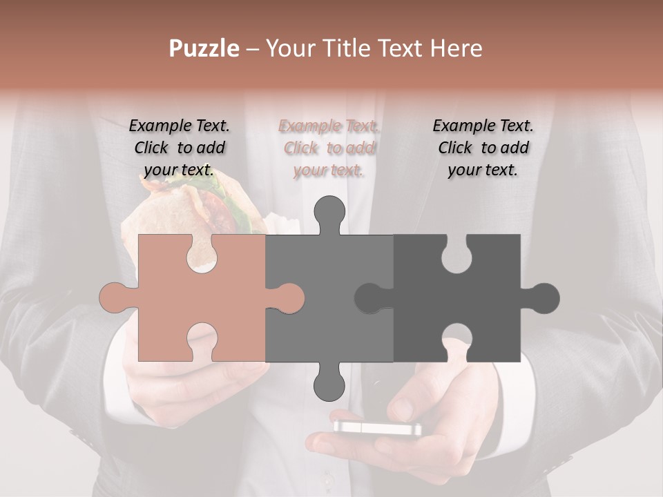 Screen Lunch Lettuce PowerPoint Template