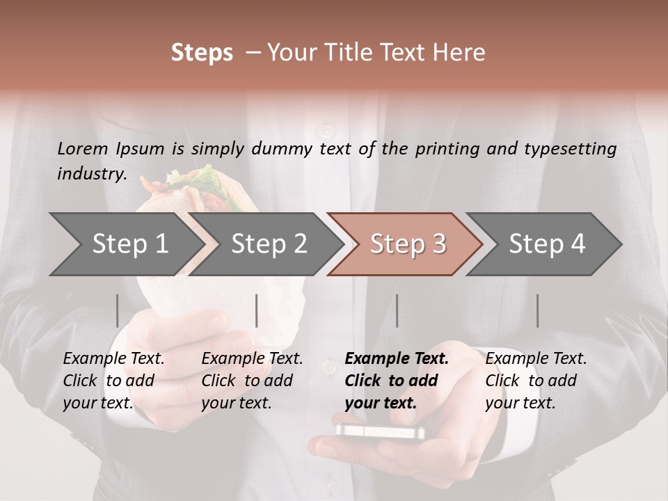 Screen Lunch Lettuce PowerPoint Template