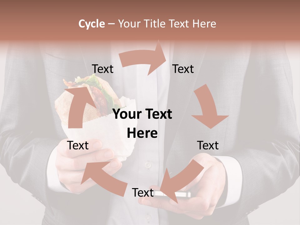 Screen Lunch Lettuce PowerPoint Template