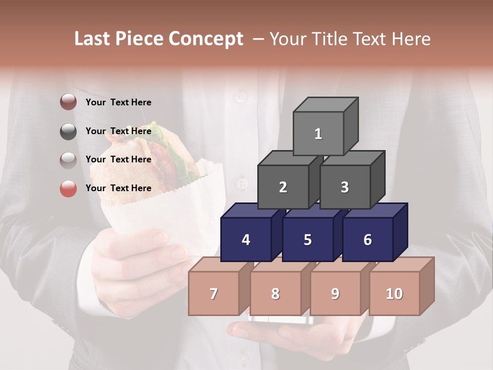 Screen Lunch Lettuce PowerPoint Template