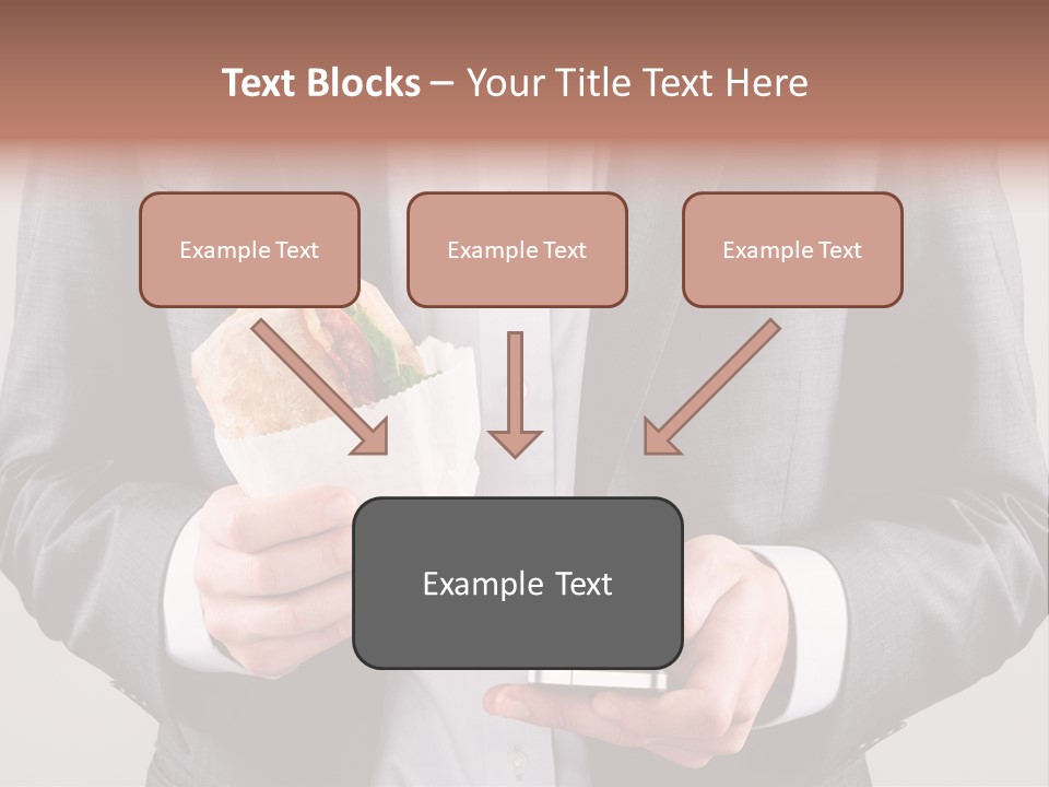 Screen Lunch Lettuce PowerPoint Template