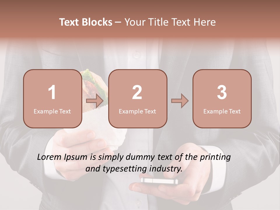 Screen Lunch Lettuce PowerPoint Template