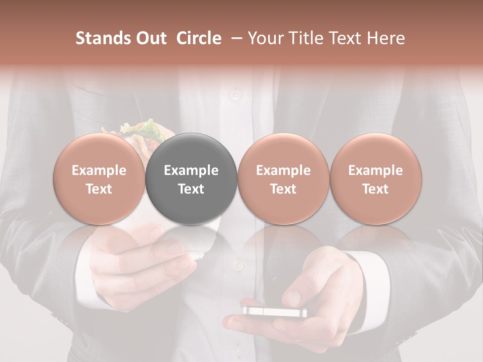 Screen Lunch Lettuce PowerPoint Template