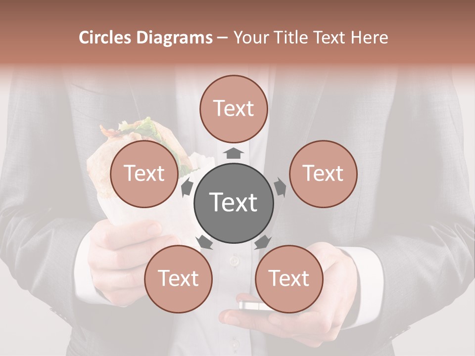 Screen Lunch Lettuce PowerPoint Template