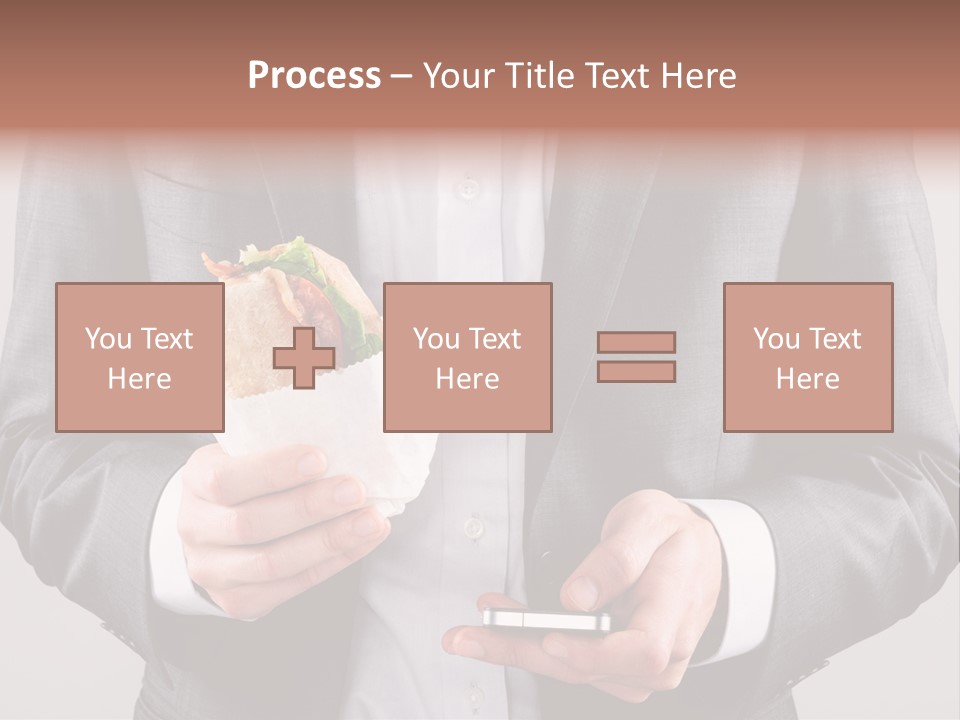 Screen Lunch Lettuce PowerPoint Template