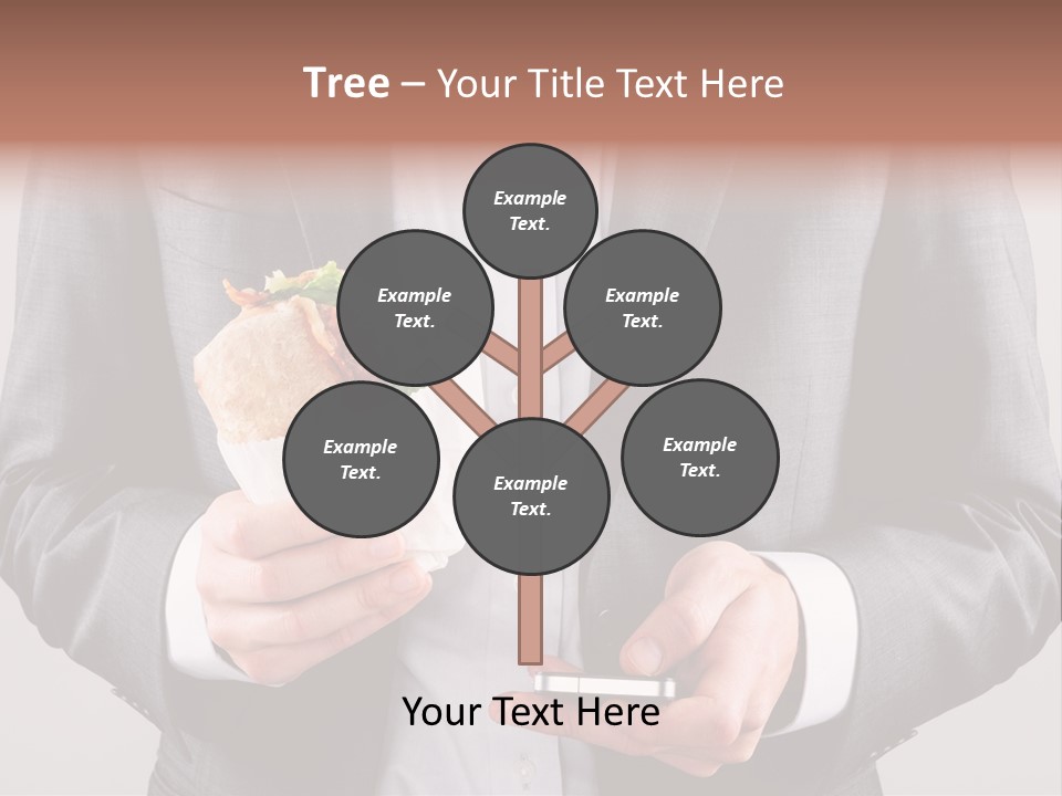 Screen Lunch Lettuce PowerPoint Template