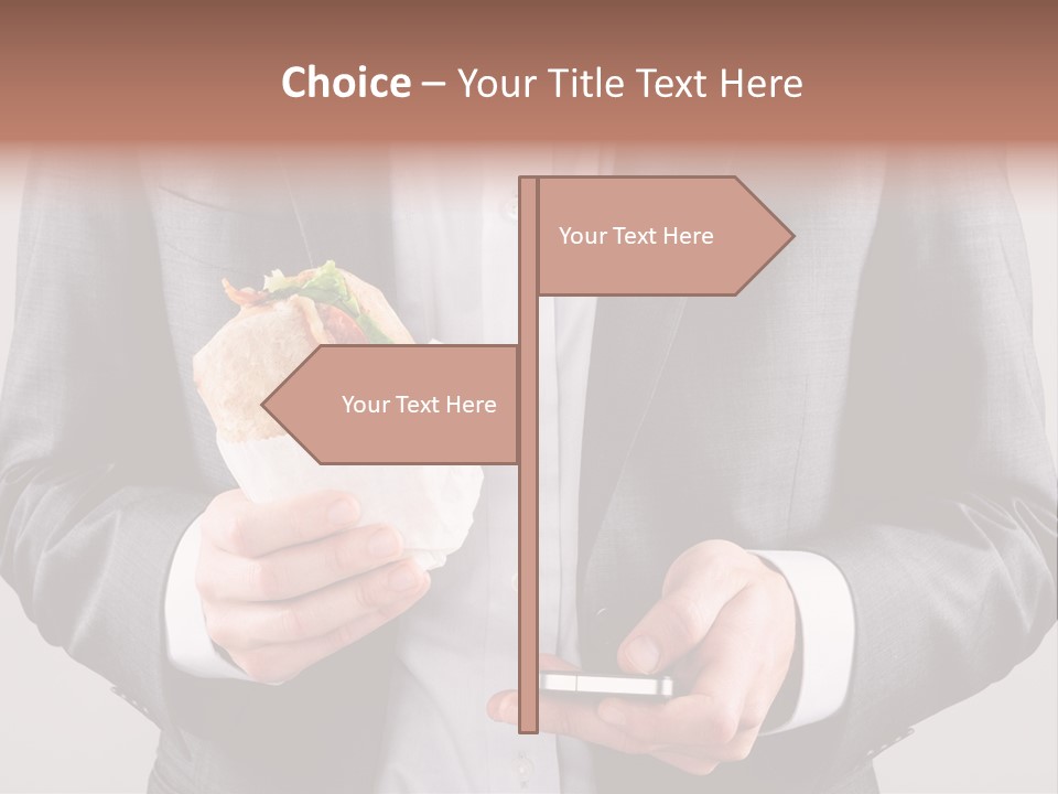 Screen Lunch Lettuce PowerPoint Template
