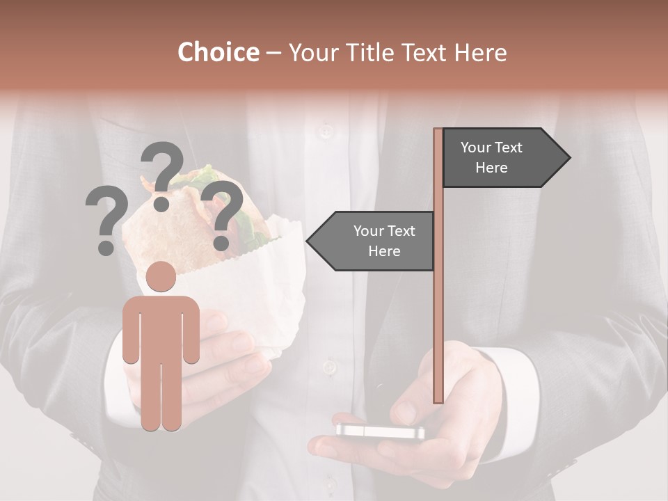 Screen Lunch Lettuce PowerPoint Template