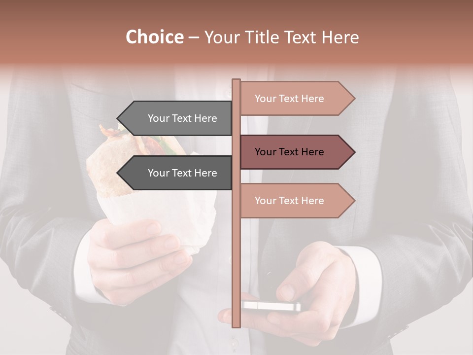 Screen Lunch Lettuce PowerPoint Template