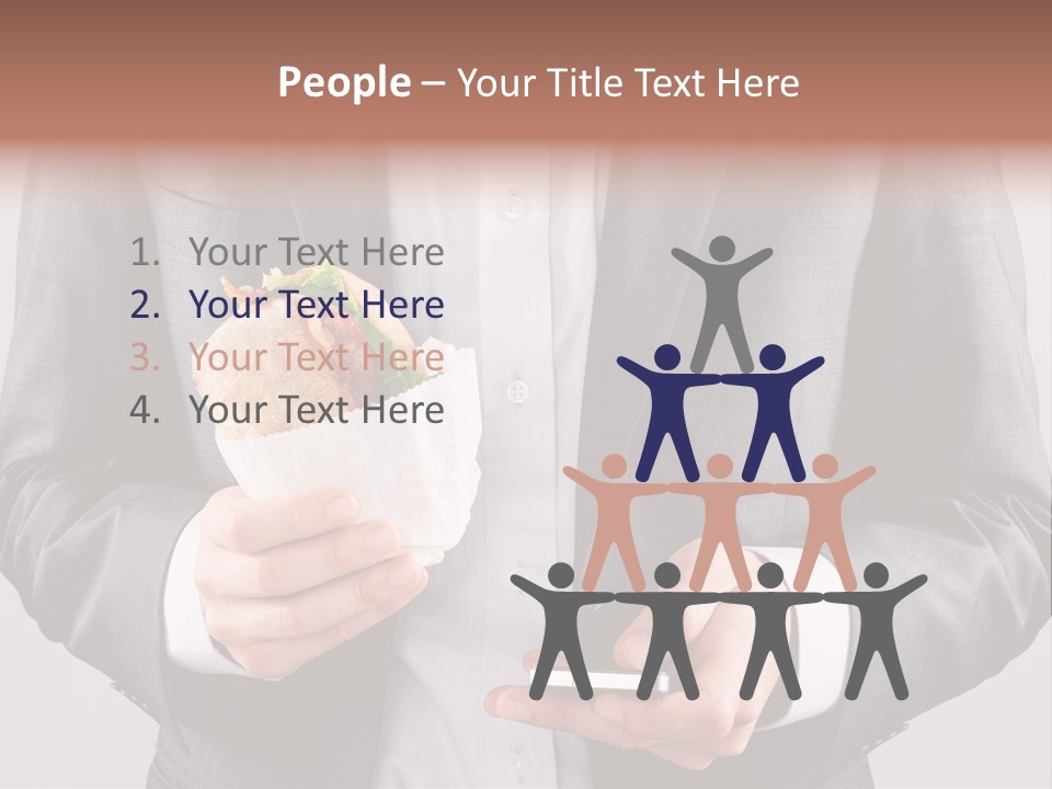 Screen Lunch Lettuce PowerPoint Template