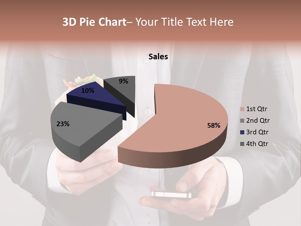 Screen Lunch Lettuce PowerPoint Template