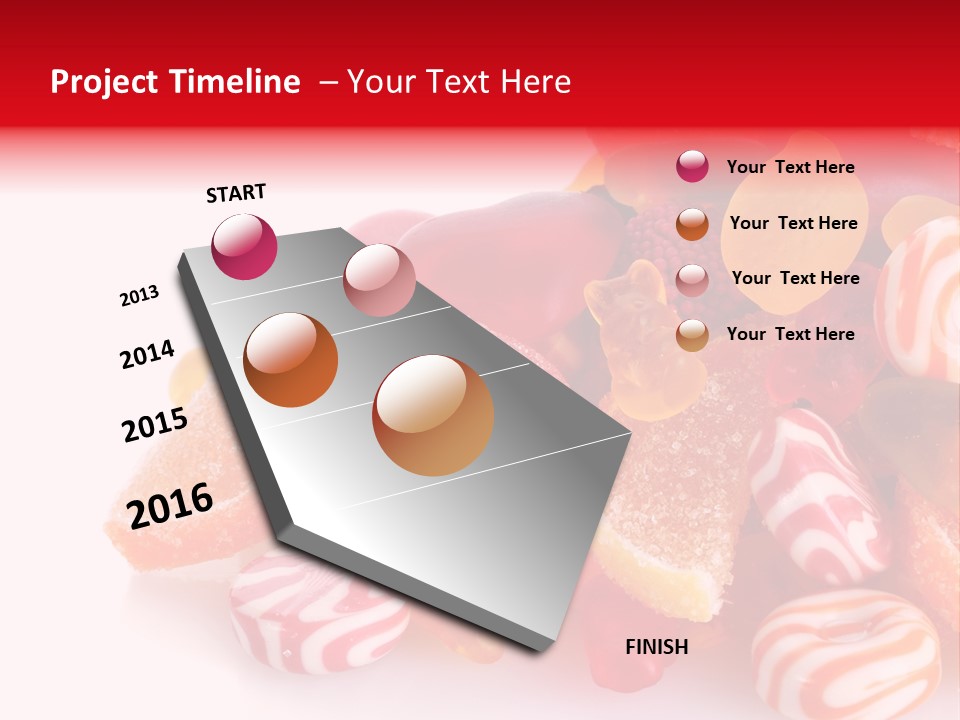 Bright Green Stripes PowerPoint Template