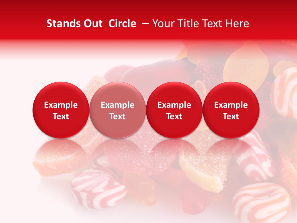 Bright Green Stripes PowerPoint Template