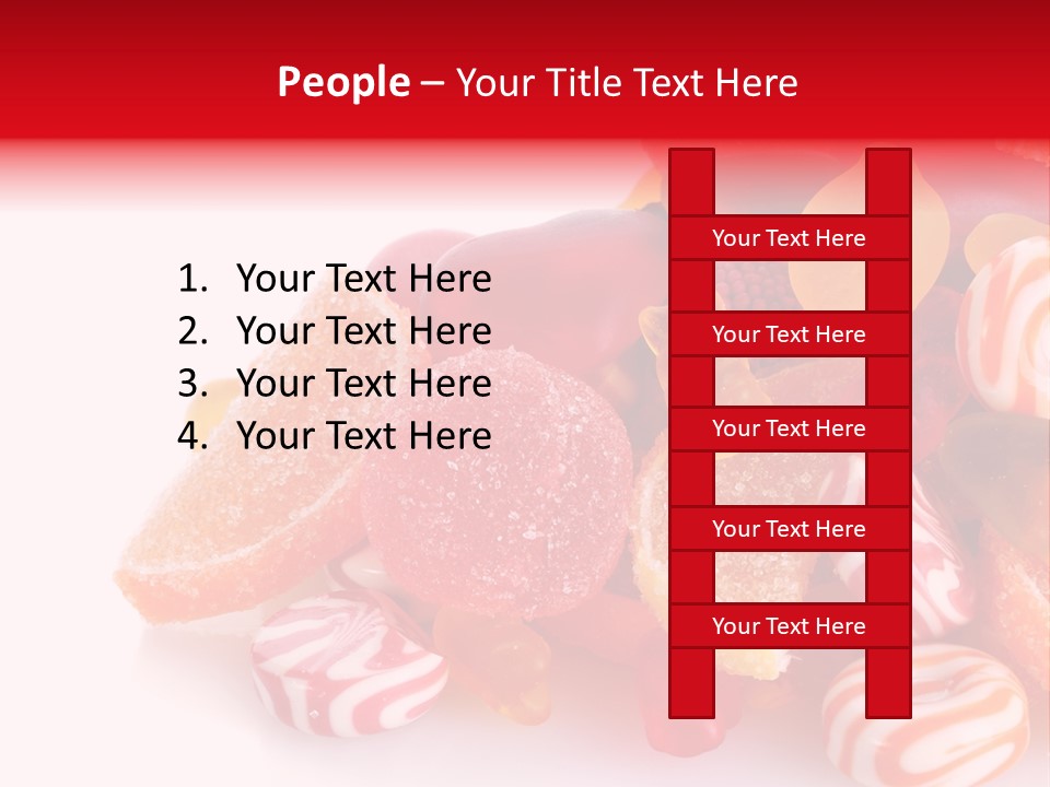 Bright Green Stripes PowerPoint Template