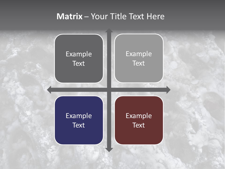 Walking Crosswalk Sleet PowerPoint Template